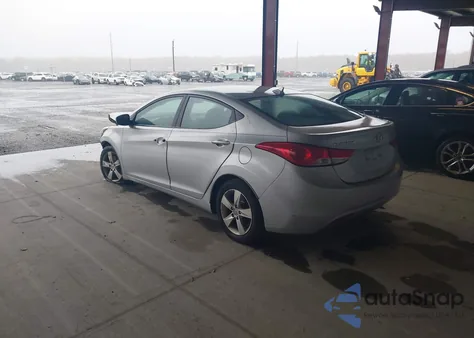 2013 Hyundai Elantra Gls from USA, damaged, VIN 5NPDH4AE2DH435283